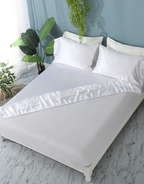 19 Momme Silk Fitted Sheet (1 pcs) (T)